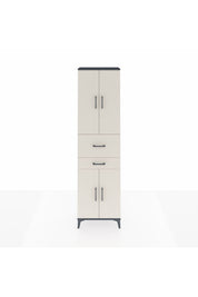 Arges Dolap 4 Raflı 2 Çekmeceli 4 Kapaklı 60x30x221 - S29M220V4A
