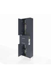 Arges Dolap 4 Raflı 2 Çekmeceli 4 Kapaklı 60x30x221 - S29M220V5A