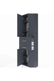 Arges Dolap 4 Raflı 2 Çekmeceli 4 Kapaklı 60x30x221 - S29M220V5A