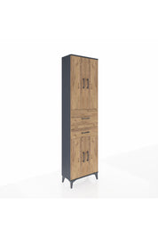 Arges Dolap 4 Raflı 2 Çekmeceli 4 Kapaklı 60x30x221 - S29M220V6A