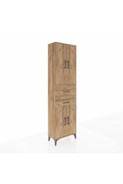 Arges Dolap 4 Raflı 2 Çekmeceli 4 Kapaklı 60x30x221 - S29M220V9A