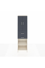 Arges Dolap 4 Raflı 2 Çekmeceli 2 Kapaklı 60x30x221 - S29M221V2A