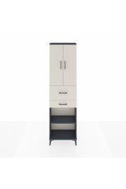 Arges Dolap 4 Raflı 2 Çekmeceli 2 Kapaklı 60x30x221 - S29M221V4A