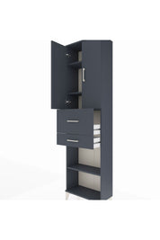 Arges Dolap 4 Raflı 2 Çekmeceli 2 Kapaklı 60x30x221 - S29M221V5A