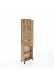 Arges Dolap 4 Raflı 2 Çekmeceli 2 Kapaklı 60x30x221 - S29M221V9A