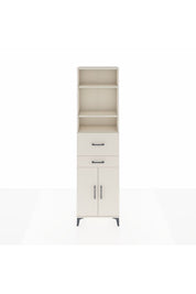 Arges Dolap 4 Raflı 2 Çekmeceli 2 Kapaklı 60x30x221 - S29M222V1A