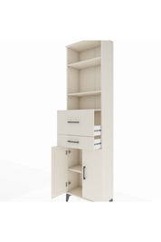 Arges Dolap 4 Raflı 2 Çekmeceli 2 Kapaklı 60x30x221 - S29M222V1A