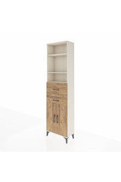 Arges Dolap 4 Raflı 2 Çekmeceli 2 Kapaklı 60x30x221 - S29M222V3A