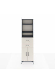 Arges Dolap 4 Raflı 2 Çekmeceli 2 Kapaklı 60x30x221 - S29M222V4A