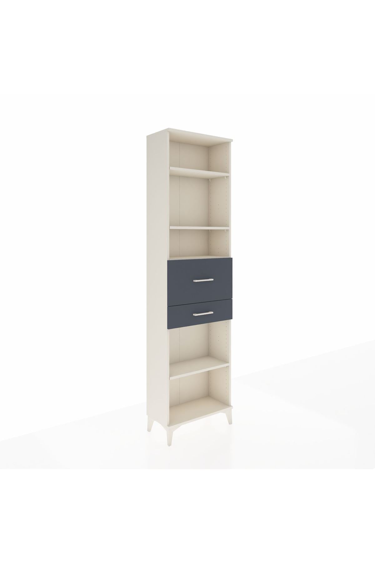 Arges Dolap 4 Raflı 2 Çekmeceli 60x30x221 - S29M223V2A