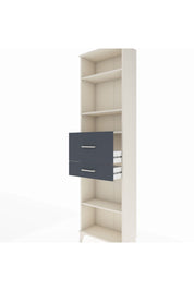Arges Dolap 4 Raflı 2 Çekmeceli 60x30x221 - S29M223V2A