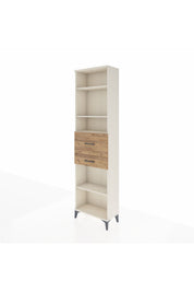 Arges Dolap 4 Raflı 2 Çekmeceli 60x30x221 - S29M223V3A