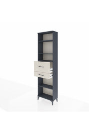 Arges Dolap 4 Raflı 2 Çekmeceli 60x30x221 - S29M223V4A