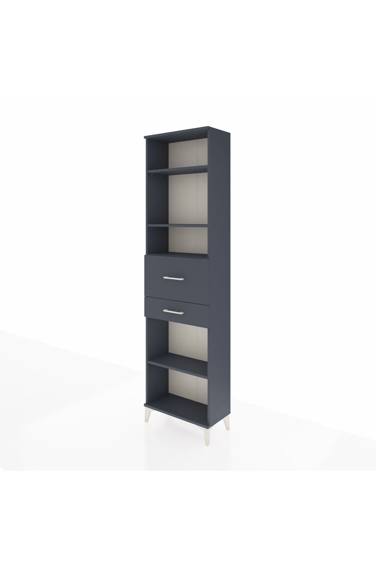 Arges Dolap 4 Raflı 2 Çekmeceli 60x30x221 - S29M223V5A
