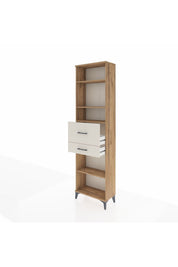 Arges Dolap 4 Raflı 2 Çekmeceli 60x30x221 - S29M223V7A
