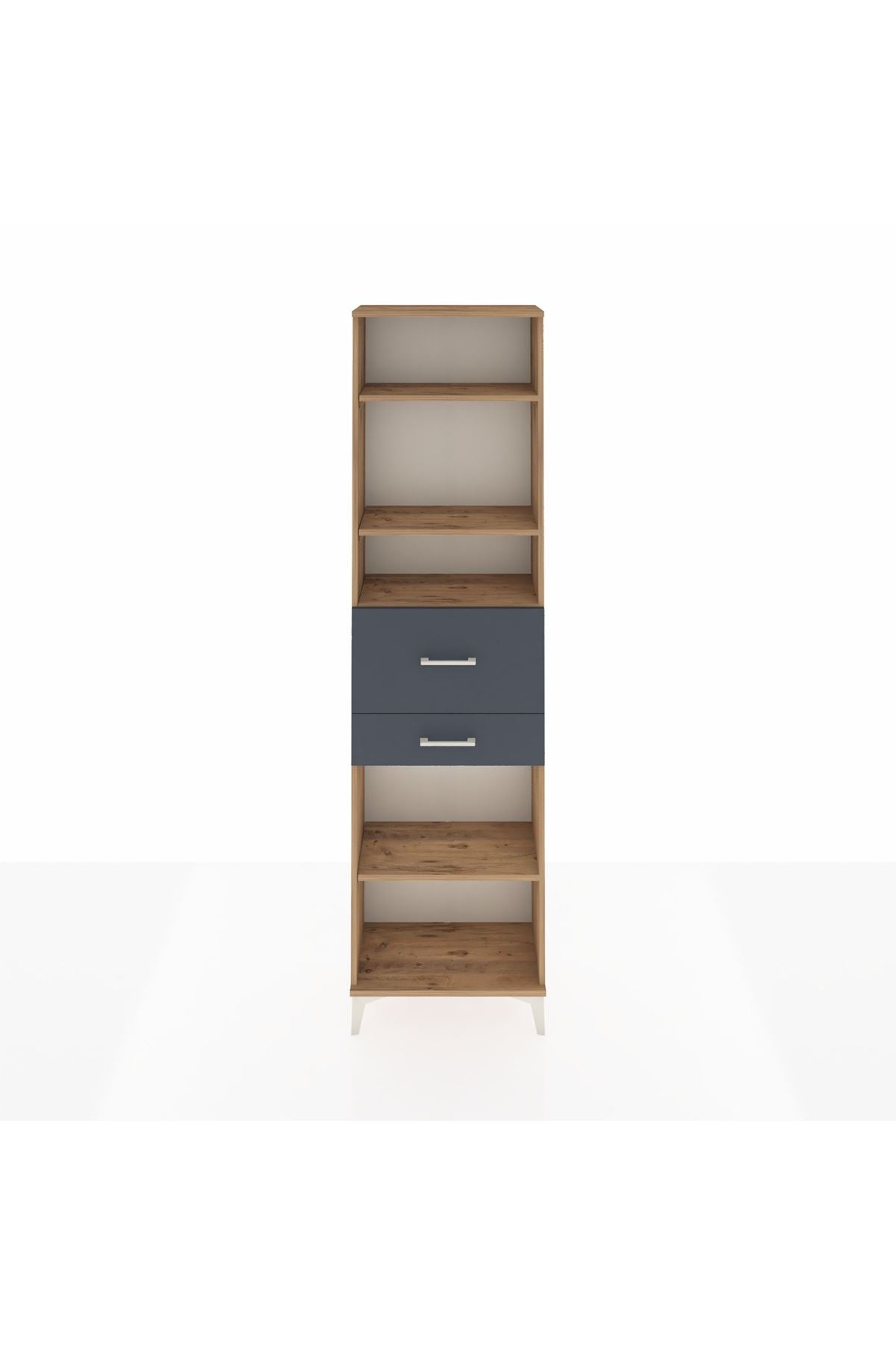 Arges Dolap 4 Raflı 2 Çekmeceli 60x30x221 - S29M223V8A