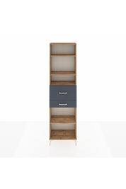 Arges Dolap 4 Raflı 2 Çekmeceli 60x30x221 - S29M223V8A