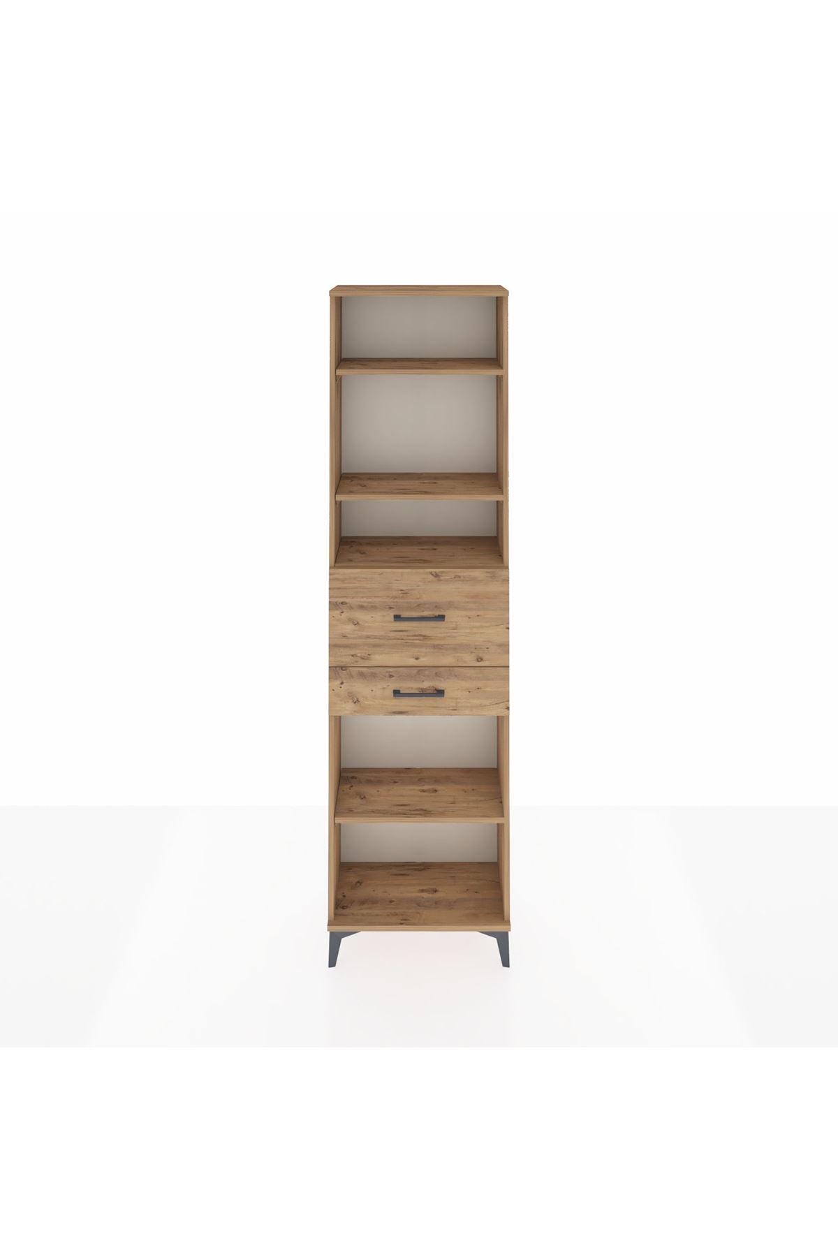 Arges Dolap 4 Raflı 2 Çekmeceli 60x30x221 - S29M223V9A
