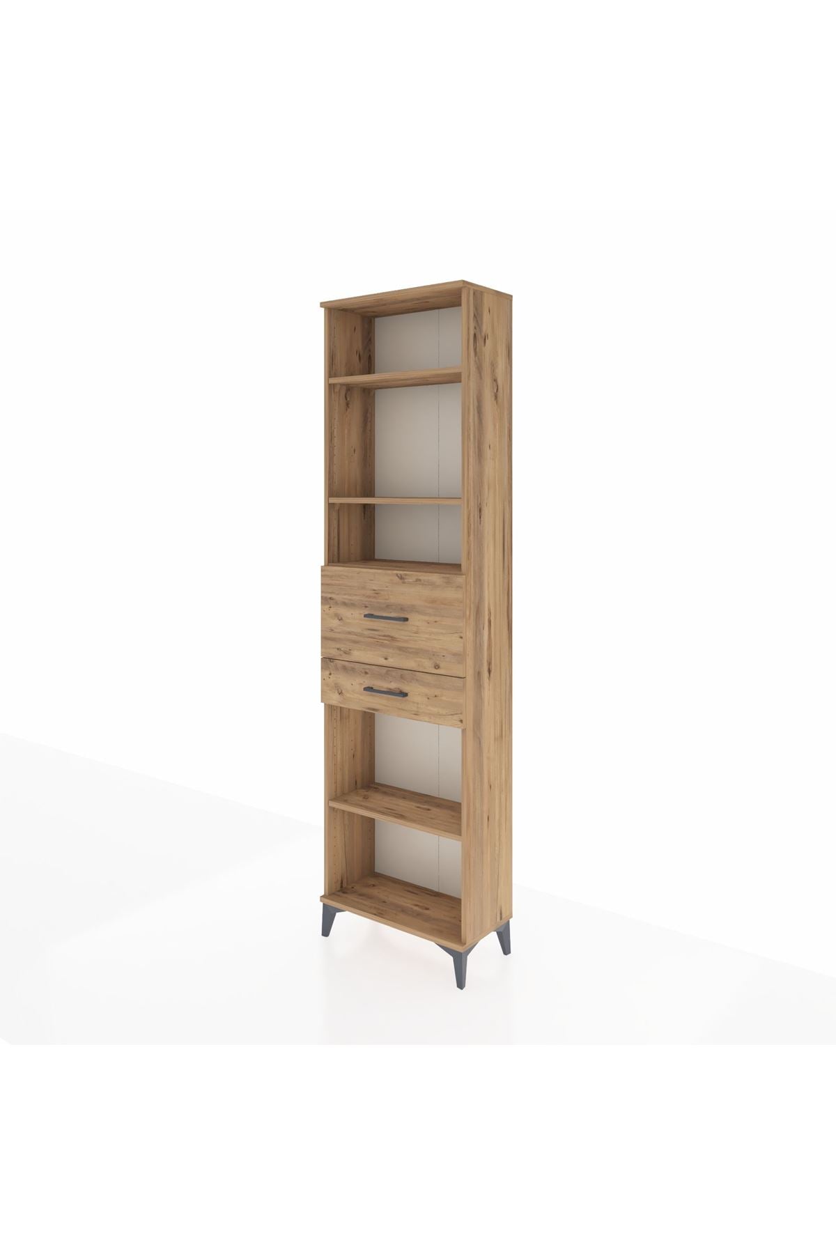 Arges Dolap 4 Raflı 2 Çekmeceli 60x30x221 - S29M223V9A