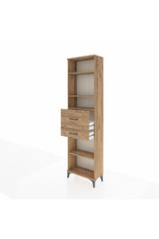 Arges Dolap 4 Raflı 2 Çekmeceli 60x30x221 - S29M223V9A