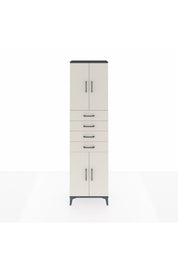 Arges Dolap 3 Raflı 4 Çekmeceli 4 Kapaklı 60x30x221 - S29M224V4A