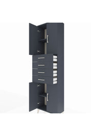 Arges Dolap 3 Raflı 4 Çekmeceli 4 Kapaklı 60x30x221 - S29M224V5A