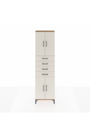 Arges Dolap 3 Raflı 4 Çekmeceli 4 Kapaklı 60x30x221 - S29M224V7A