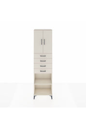 Arges Dolap 3 Raflı 4 Çekmeceli 2 Kapaklı 60x30x221 - S29M225V1A