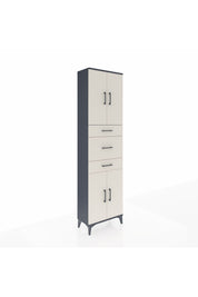 Arges Dolap 3 Raflı 3 Çekmeceli 4 Kapaklı 60x30x221 - S29M228V4A