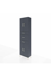 Arges Dolap 3 Raflı 3 Çekmeceli 4 Kapaklı 60x30x221 - S29M228V5A