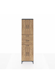 Arges Dolap 3 Raflı 3 Çekmeceli 4 Kapaklı 60x30x221 - S29M228V6A