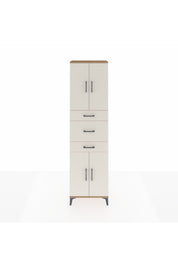Arges Dolap 3 Raflı 3 Çekmeceli 4 Kapaklı 60x30x221 - S29M228V7A