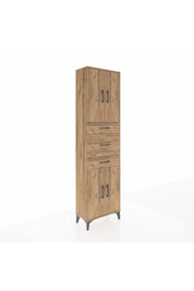 Arges Dolap 3 Raflı 3 Çekmeceli 4 Kapaklı 60x30x221 - S29M228V9A
