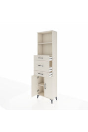 Arges Dolap 3 Raflı 3 Çekmeceli 2 Kapaklı 60x30x221 - S29M229V1A