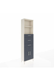 Arges Dolap 3 Raflı 3 Çekmeceli 2 Kapaklı 60x30x221 - S29M229V2A