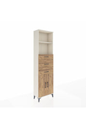 Arges Dolap 3 Raflı 3 Çekmeceli 2 Kapaklı 60x30x221 - S29M229V3A