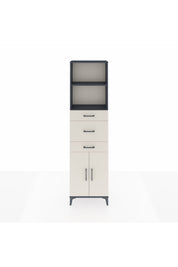 Arges Dolap 3 Raflı 3 Çekmeceli 2 Kapaklı 60x30x221 - S29M229V4A