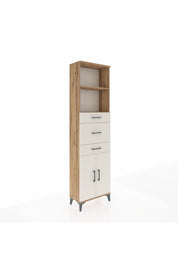 Arges Dolap 3 Raflı 3 Çekmeceli 2 Kapaklı 60x30x221 - S29M229V7A