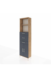Arges Dolap 3 Raflı 3 Çekmeceli 2 Kapaklı 60x30x221 - S29M229V8A