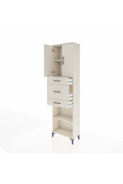 Arges Dolap 3 Raflı 3 Çekmeceli 2 Kapaklı 60x30x221 - S29M230V1A