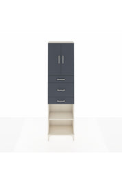 Arges Dolap 3 Raflı 3 Çekmeceli 2 Kapaklı 60x30x221 - S29M230V2A