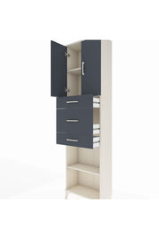Arges Dolap 3 Raflı 3 Çekmeceli 2 Kapaklı 60x30x221 - S29M230V2A
