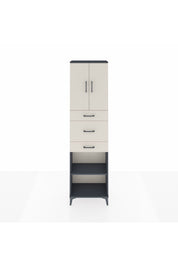 Arges Dolap 3 Raflı 3 Çekmeceli 2 Kapaklı 60x30x221 - S29M230V4A