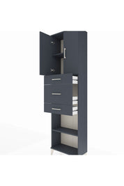 Arges Dolap 3 Raflı 3 Çekmeceli 2 Kapaklı 60x30x221 - S29M230V5A