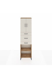 Arges Dolap 3 Raflı 3 Çekmeceli 2 Kapaklı 60x30x221 - S29M230V7A