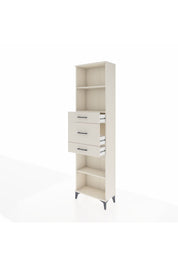Arges Dolap 3 Raflı 3 Çekmeceli 60x30x221 - S29M231V1A