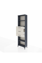 Arges Dolap 3 Raflı 3 Çekmeceli 60x30x221 - S29M231V4A