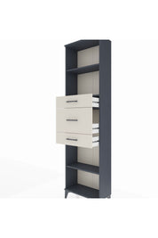 Arges Dolap 3 Raflı 3 Çekmeceli 60x30x221 - S29M231V4A