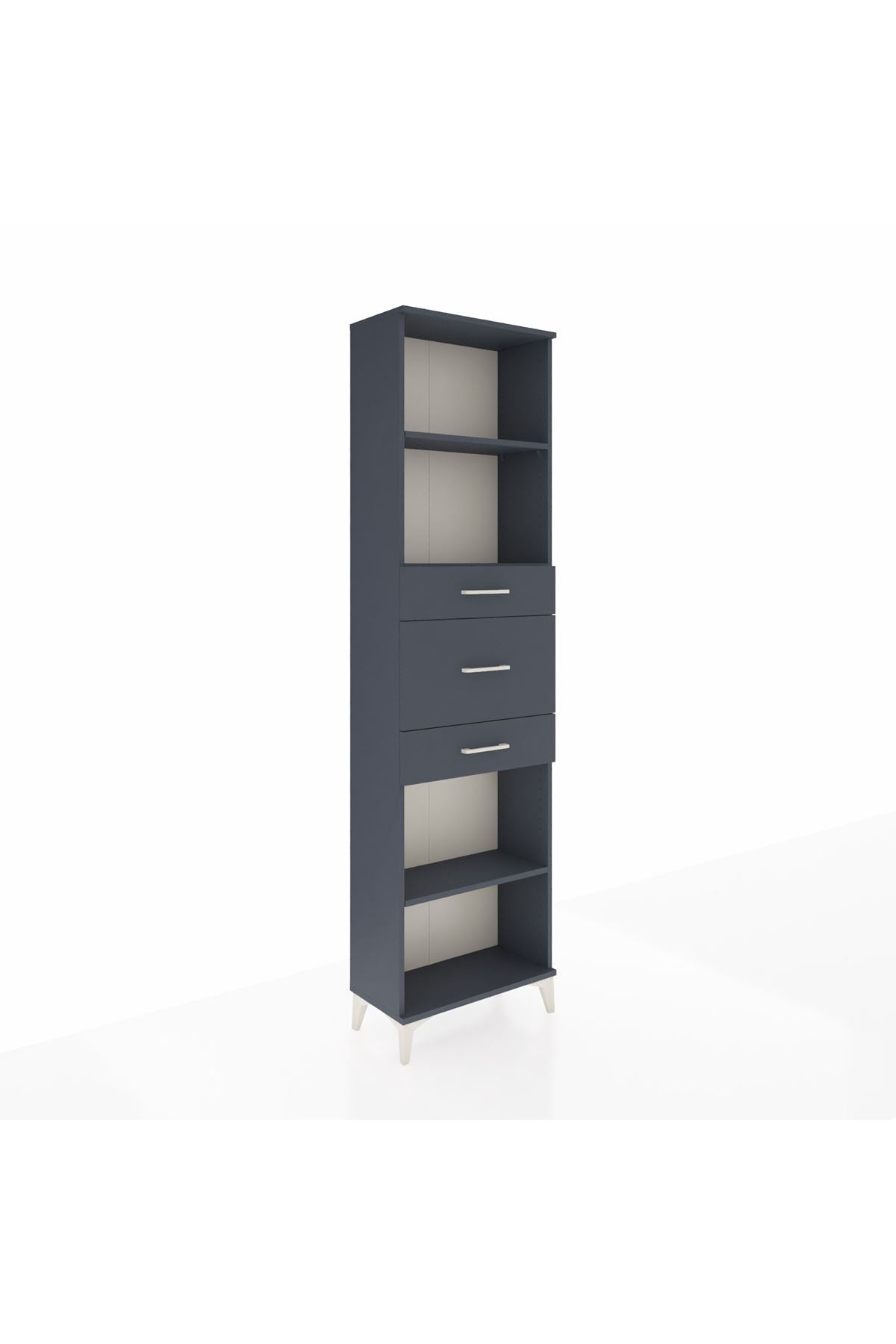Arges Dolap 3 Raflı 3 Çekmeceli 60x30x221 - S29M231V5A