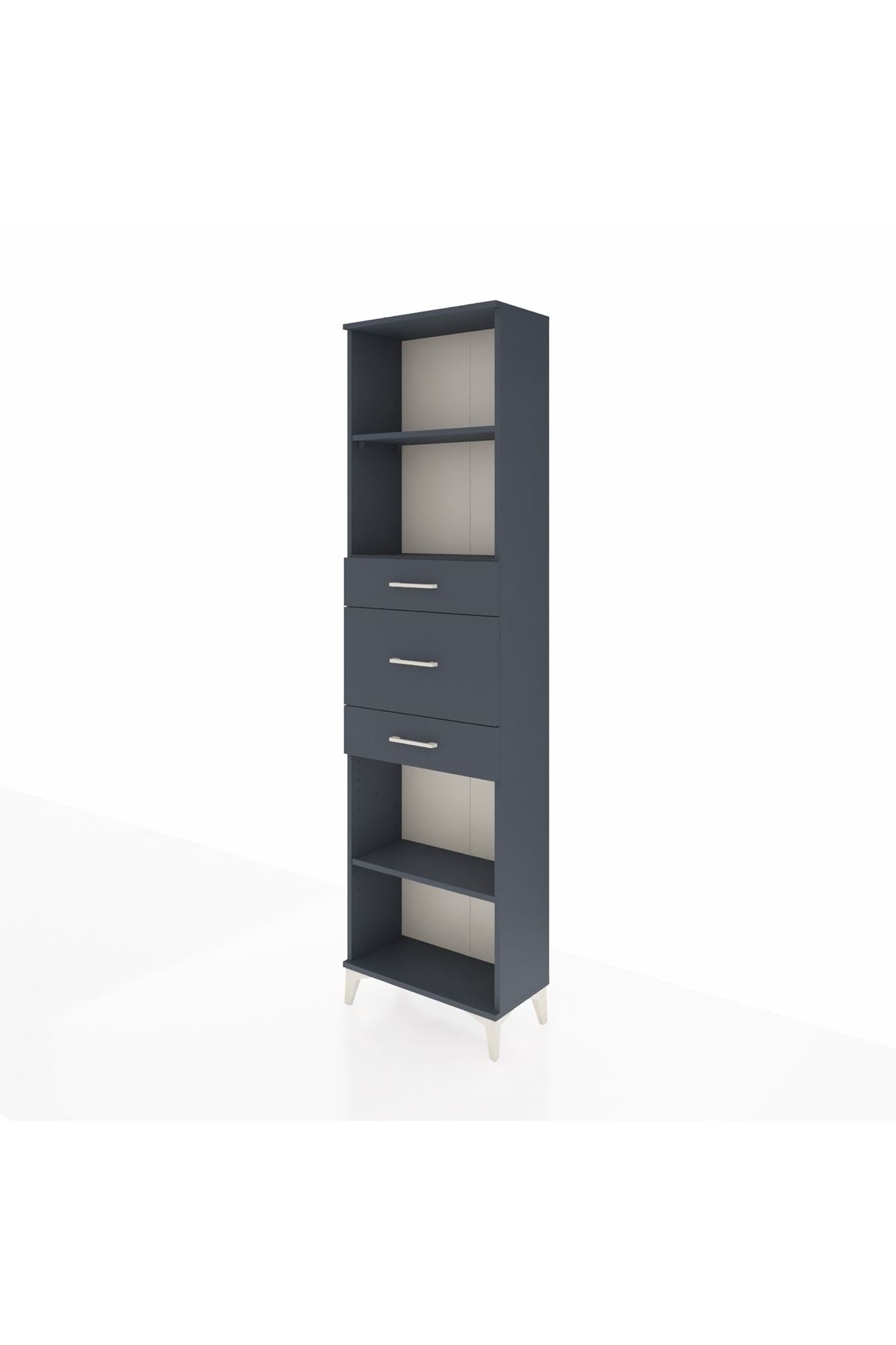 Arges Dolap 3 Raflı 3 Çekmeceli 60x30x221 - S29M231V5A